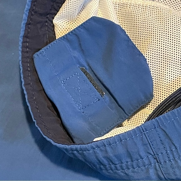 LL Bean Shorts Lined Swim Trunks Mens Large Blue Board Shorts Outdoor Pockets - Picture 8 of 10